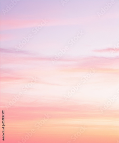 pink sky and clouds background