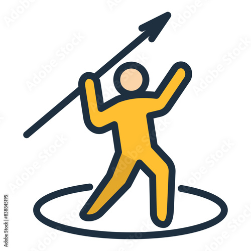 Javelin Throw Icon