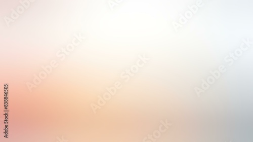 White to ivory color gradient background, smooth transition, soft tones,Blurred Gradient