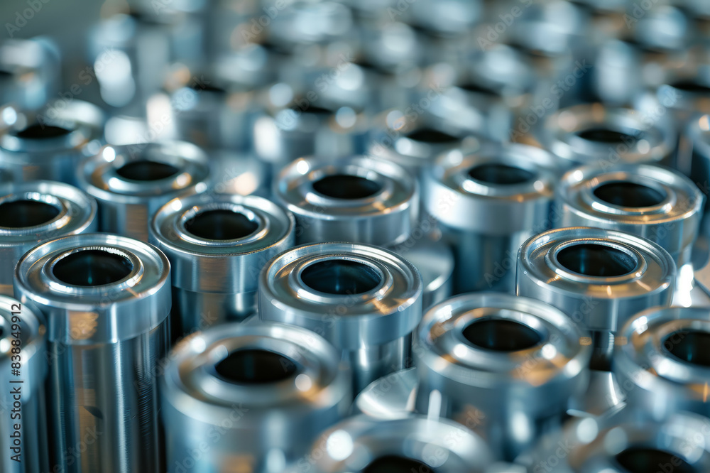 Industrial applications of nickel in making stainless steel and rechargeable batteries, highlighting its versatile importance.. AI generated. Industrial applications of nickel in making stainless steel and rechargeable batteries, highlighting its versatile importance.. AI generated.