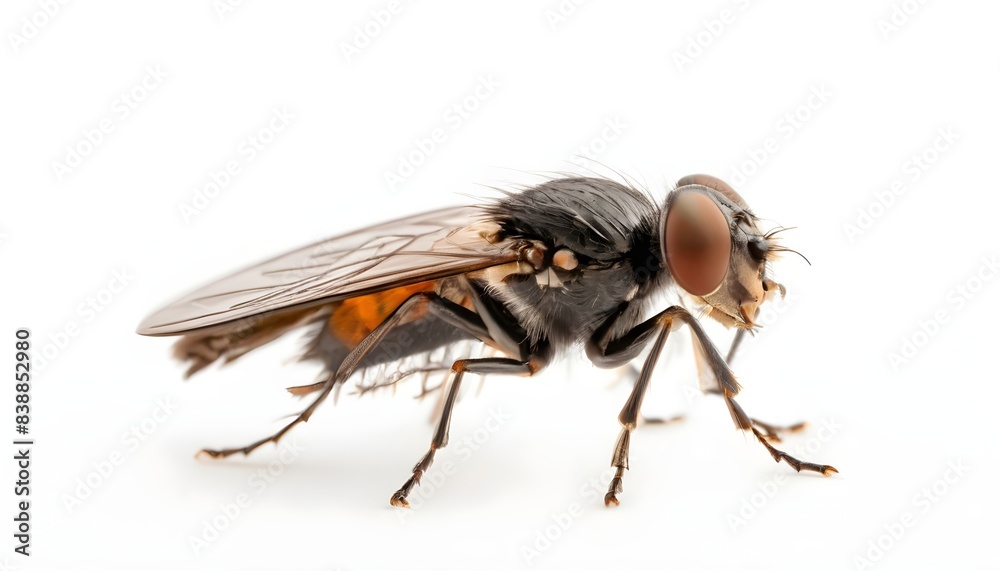 fly Bug isolated on white background fly Bug isolated on white background