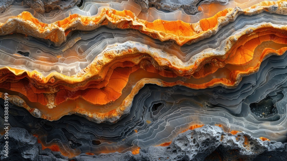Layers of Fire Agate Layers of Fire Agate