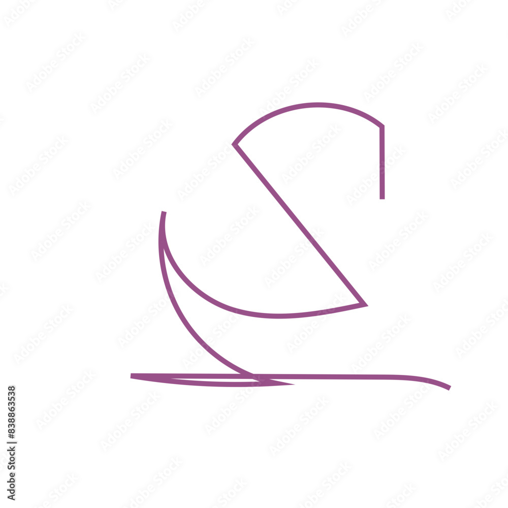 Abstract squiggly lines vector Abstract squiggly lines vector
