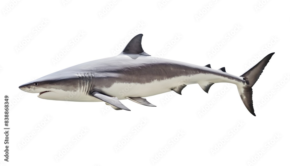Shark isolated on white background Shark isolated on white background