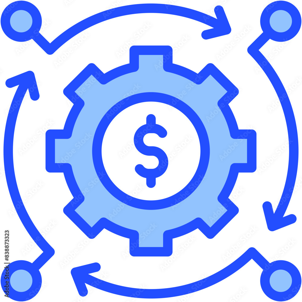Business Automation Icon Business Automation Icon