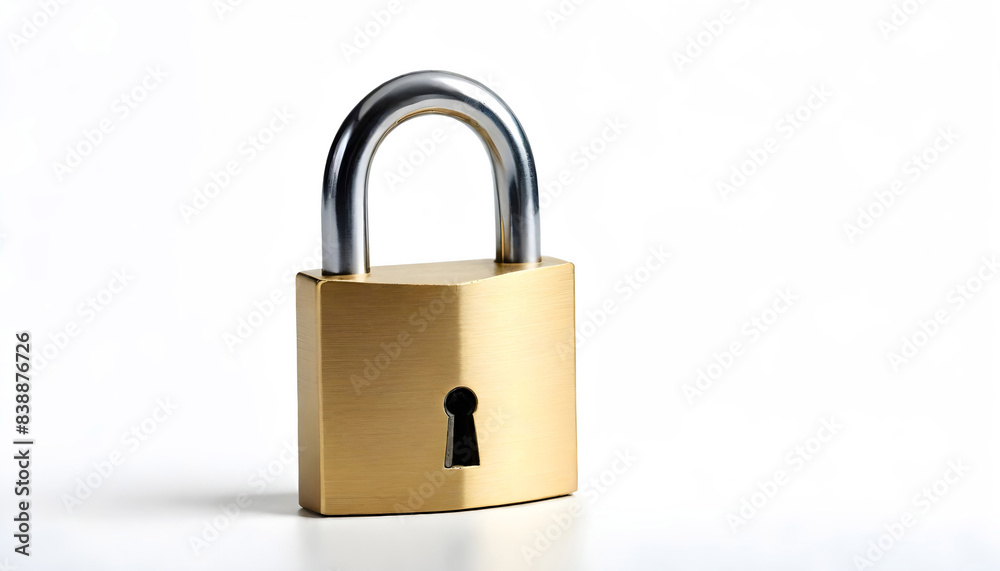 Padlock isolated on white background Padlock isolated on white background