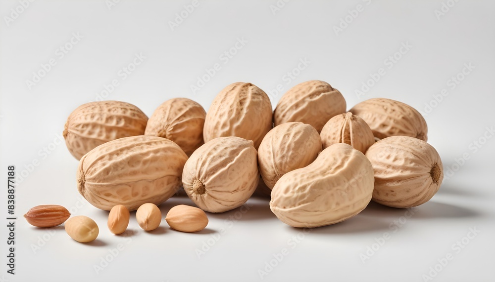 Nut isolated on white background Nut isolated on white background