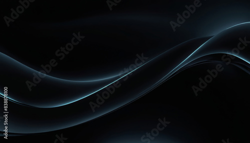 Wave background with modern and elegant neon effect. Premium design for wallpaper, banner, poster.