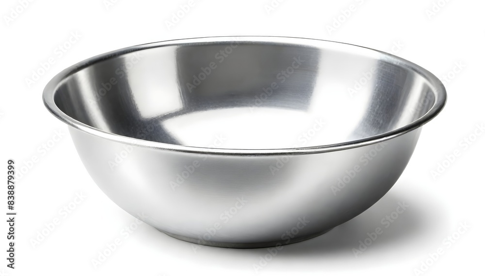 stainless bowl isolated on white background stainless bowl isolated on white background