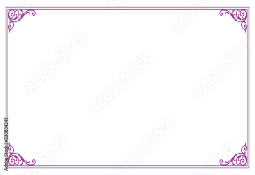 Fashionable frame. Design template. A set of gorgeous foreheads.