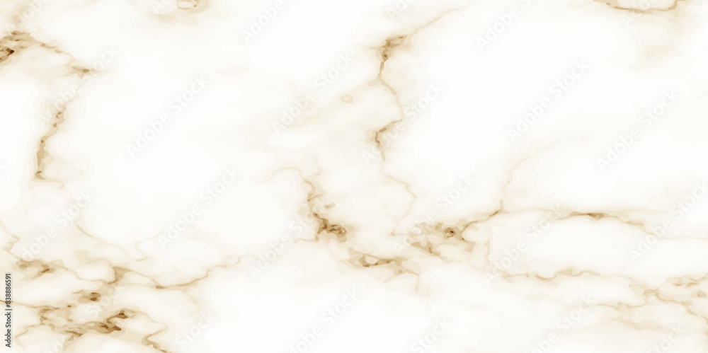 White marble texture and background. brown and white marbling surface stone wall tiles and floor tiles texture. vector illustration.	