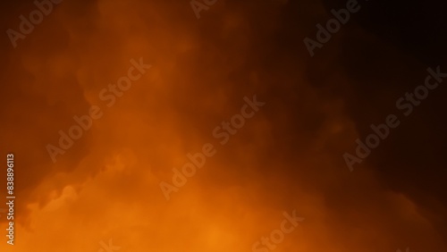 Space of night sky with cloud and stars