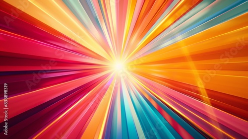 abstract background with rays