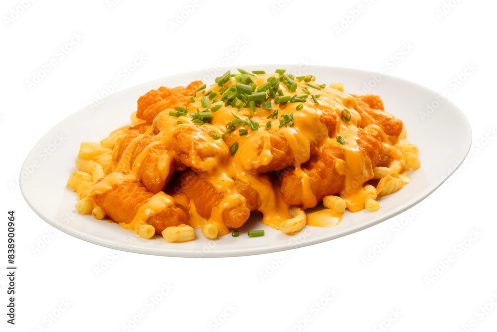 Creamy Comfort: Sumptuous Macaroni and Cheese Delight on a White or Clear Surface PNG Transparent Background. Creamy Comfort: Sumptuous Macaroni and Cheese Delight on a White or Clear Surface PNG Transparent Background.
