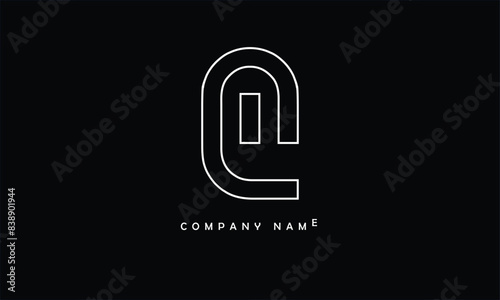 ML, LM, M, L Abstract Letters Logo Monogram