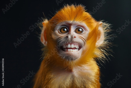 a smiling monkey © Sergei