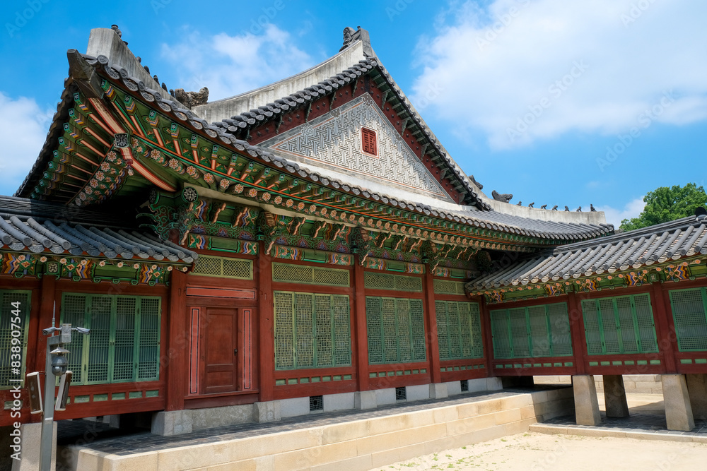 Changdeokgung palace, famous landmark in Seoul. Changdeokgung palace, famous landmark in Seoul.