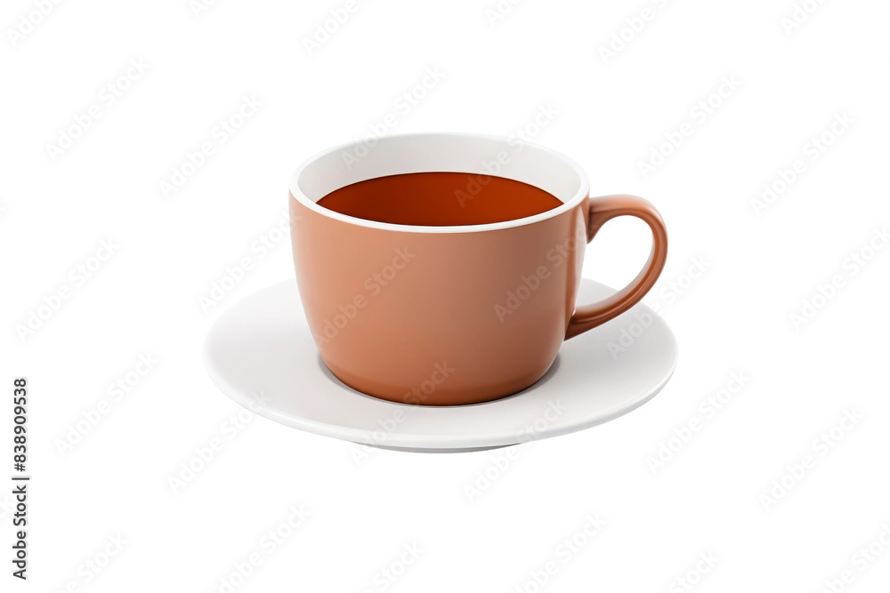A Serene Elixir: A Steaming Cup of Tranquility on a White or Clear Surface PNG Transparent Background. A Serene Elixir: A Steaming Cup of Tranquility on a White or Clear Surface PNG Transparent Background.