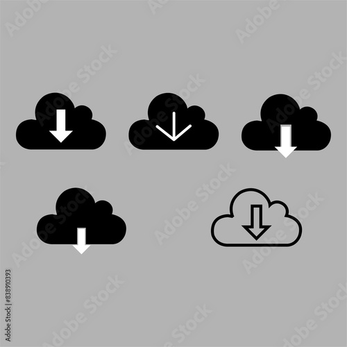 Download vector icon,symbol arrow button for apps and website  