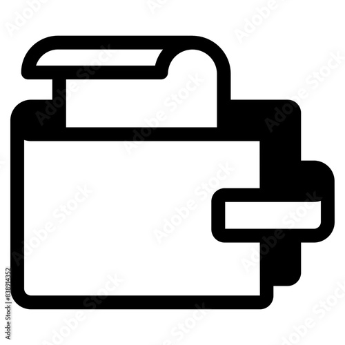 wallet with money icon