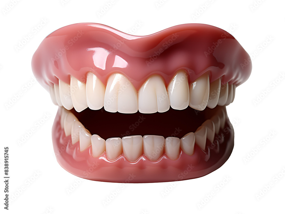 a fake teeth and gums a fake teeth and gums