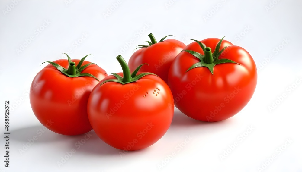 Tomatoes isolated on white background Tomatoes isolated on white background