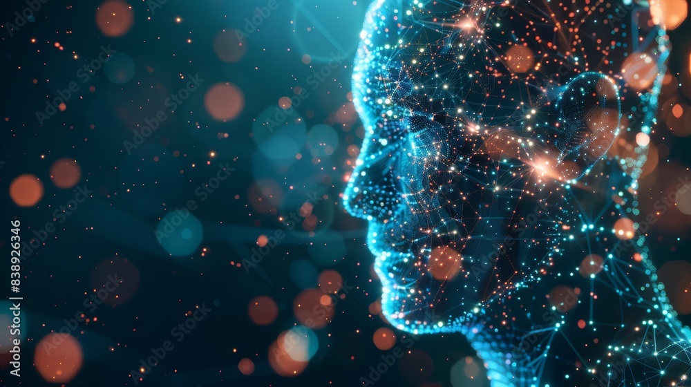 A high-tech 3D rendering of an intelligence AI technology background, illustrating the convergence of artificial intelligence and advanced technology, presented in a sophisticated studio shot A high-tech 3D rendering of an intelligence AI technology background, illustrating the convergence of artificial intelligence and advanced technology, presented in a sophisticated studio shot
