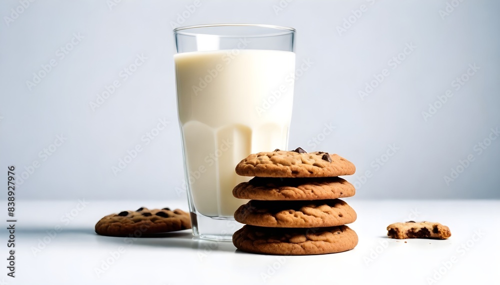 Milk isolated on white background Milk isolated on white background