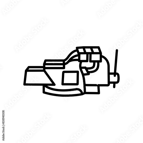 Vice Outline Icon, Vector illustration