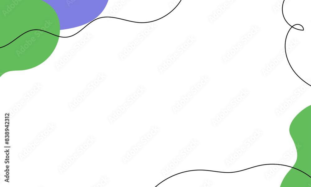 Obraz premium Flat design abstract background design