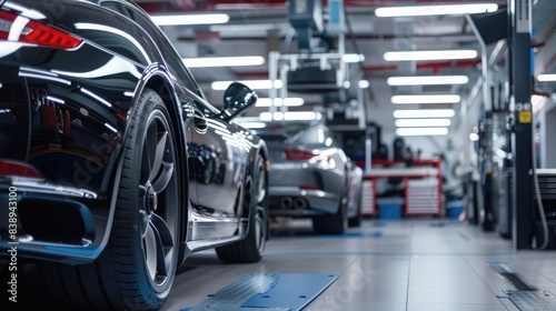 Wallpaper Mural Car repair and maintenance services in the garage Torontodigital.ca