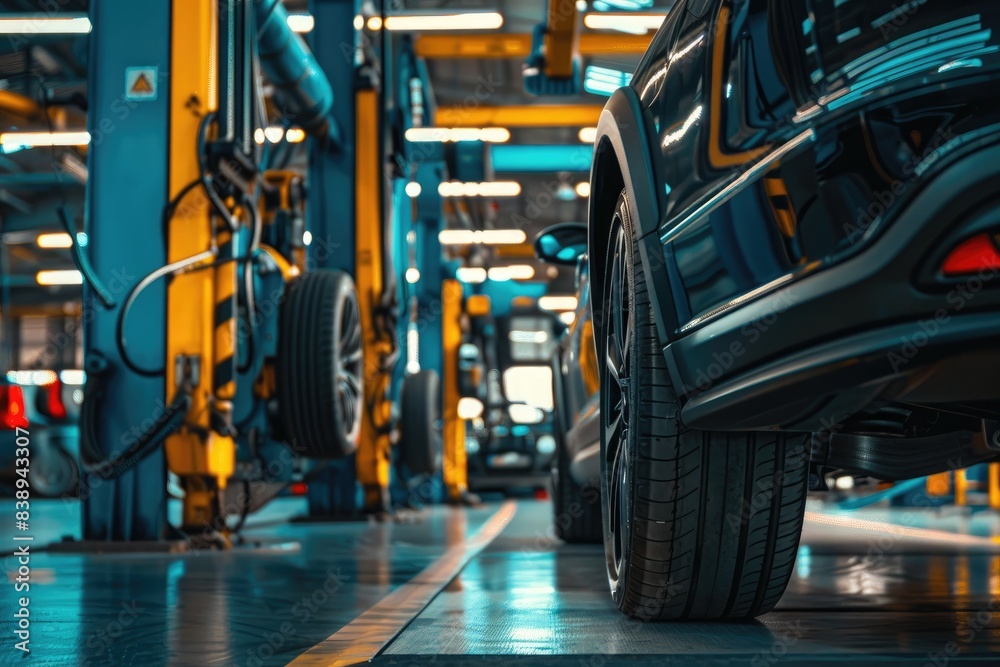 Car repair and maintenance services in the garage Car repair and maintenance services in the garage