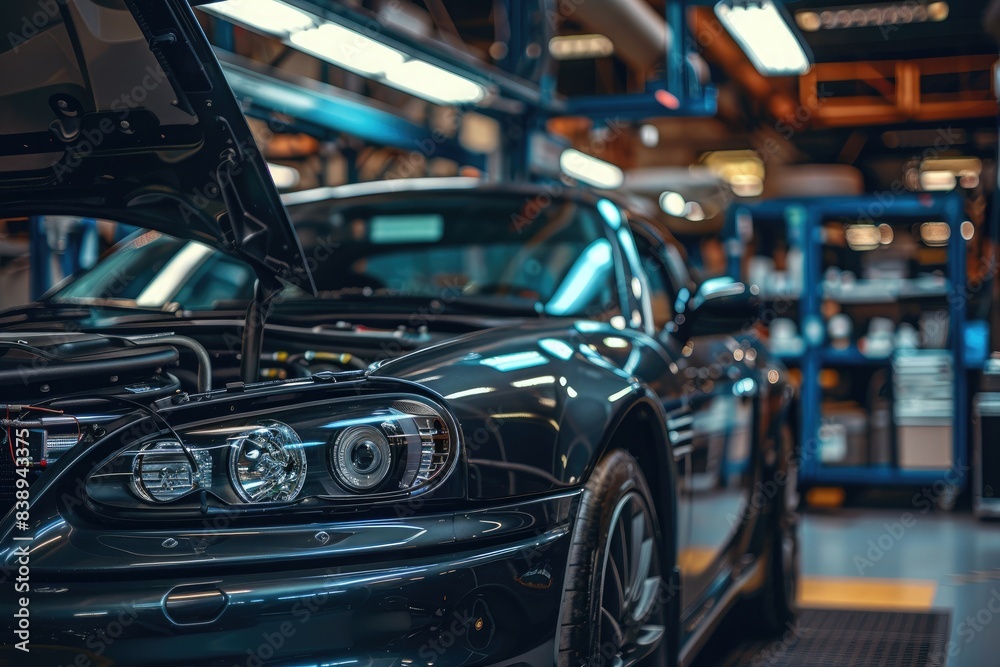 Car repair and maintenance services in the garage Car repair and maintenance services in the garage