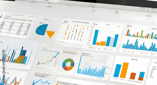 business graphs and charts