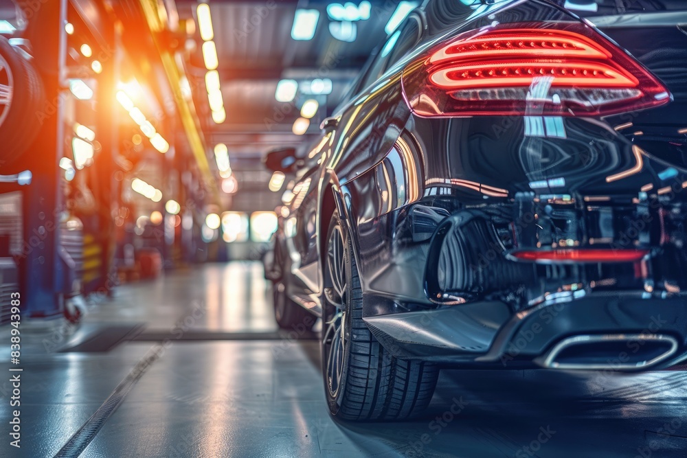 Car repair and maintenance services in the garage Car repair and maintenance services in the garage