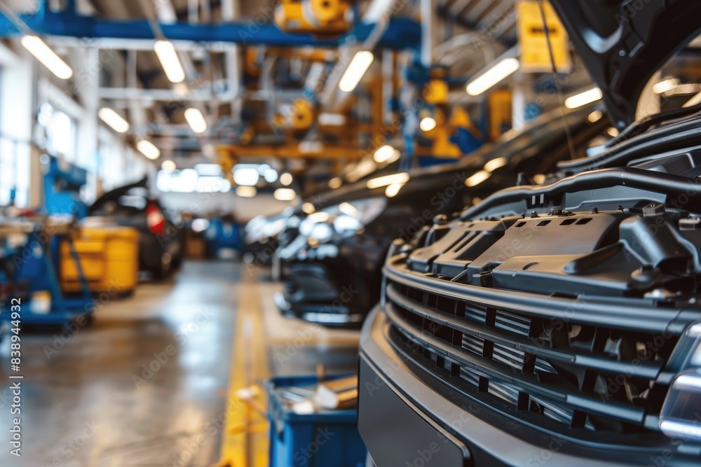 Car repair and maintenance services in the garage Car repair and maintenance services in the garage