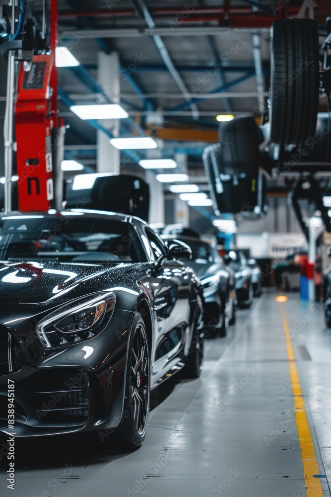 Car repair and maintenance services in the garage Car repair and maintenance services in the garage