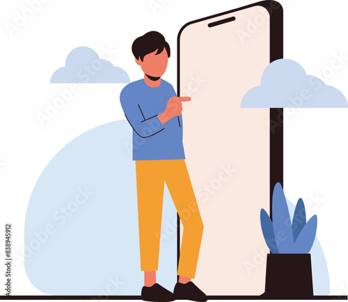 Shopping online ecommerce illustration vector collections