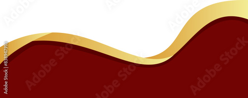 Gold Banner Header Element