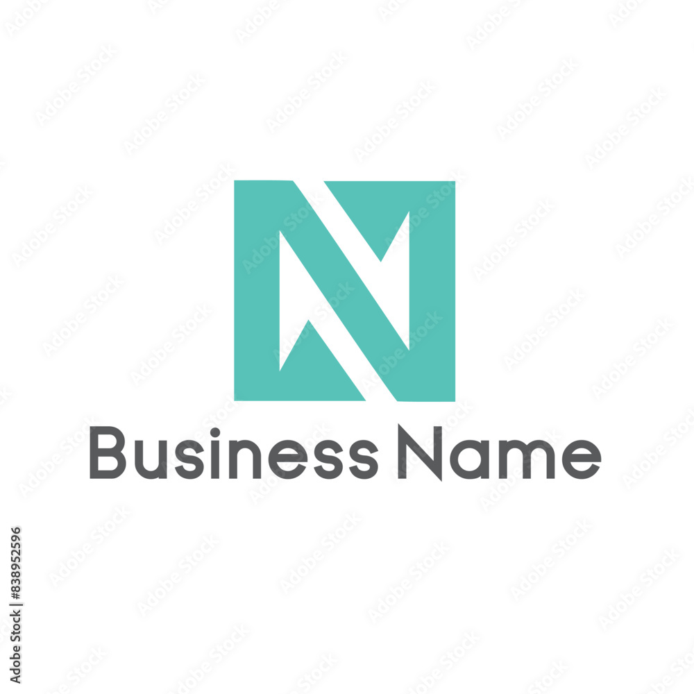 minimalist N arrows letter logo design vector files included minimalist N arrows letter logo design vector files included