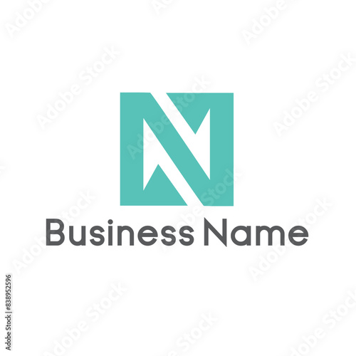 Free Download minimalist N arrows letter logo design vector files included - GFXLoad