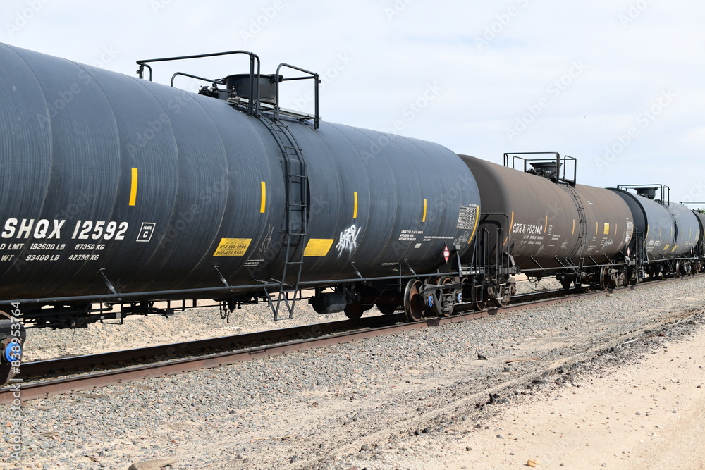 Fototapeta premium american freight train