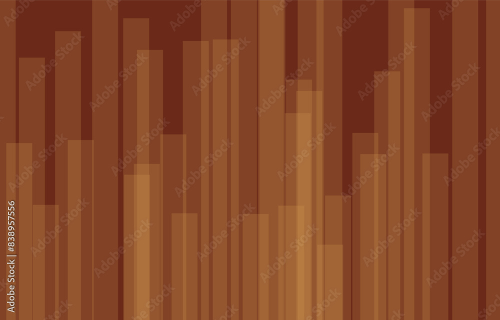 Abstract background design with parallel straight lines. Brown and yellow color	