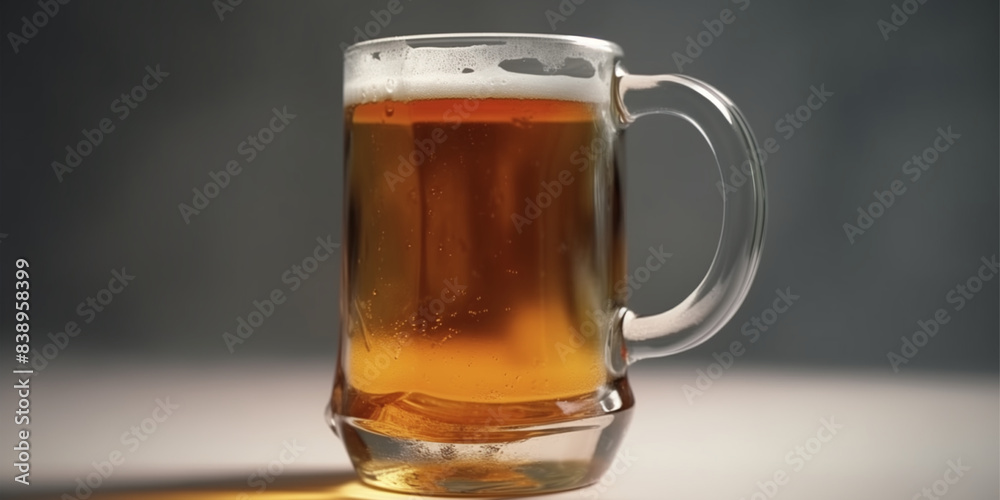 mug of beer, AI-generated mug of beer, AI-generated