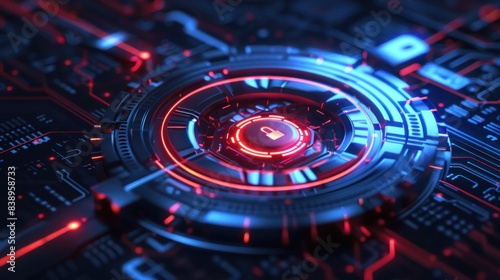 Wallpaper Mural Securing the Digital Frontier: The Importance of Cyber Digital Locks Torontodigital.ca