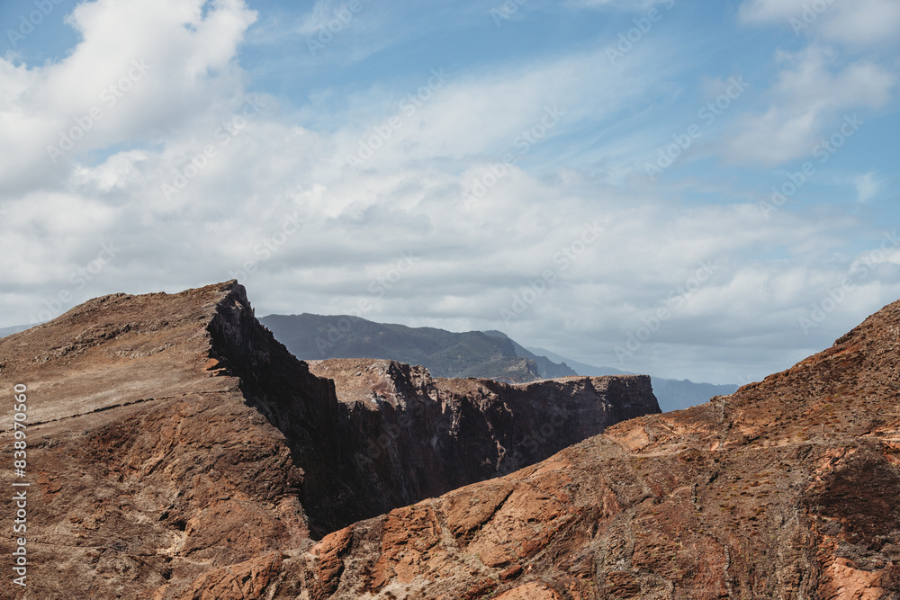 Obraz premium Point of Saint Lawrence on Madeira, Portugal
