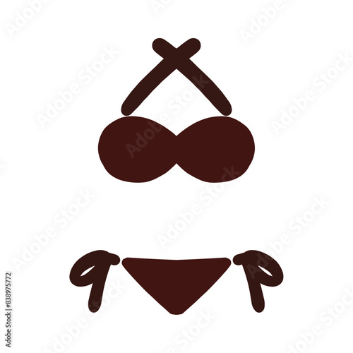 Two-Piece Swimming Outfit Lingerie
