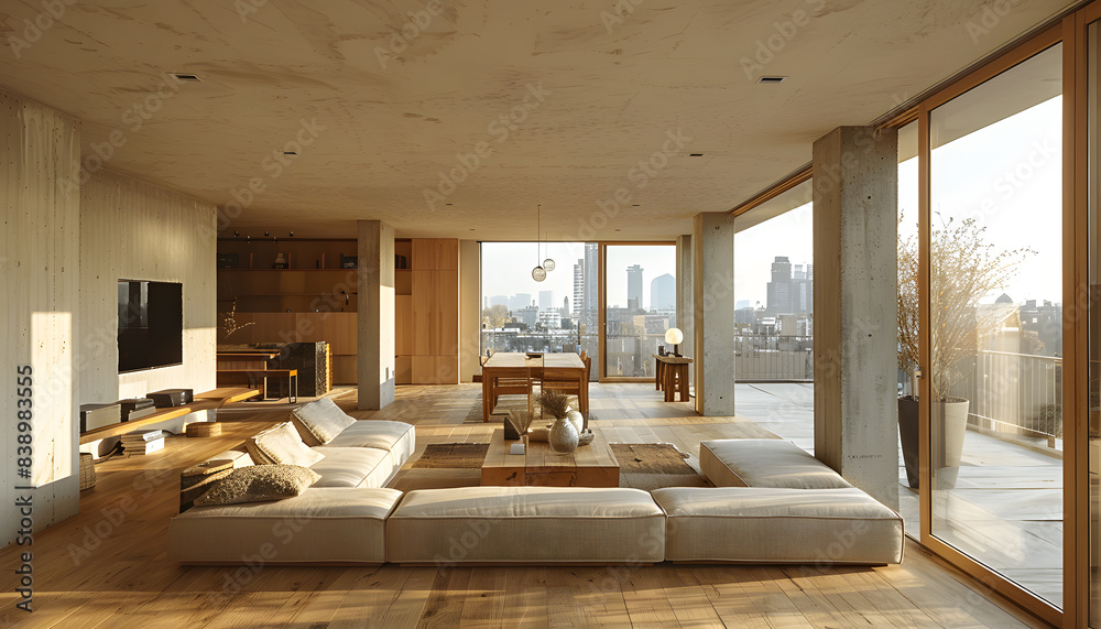 Fototapeta premium interior of a dining room