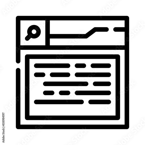 backend line icon