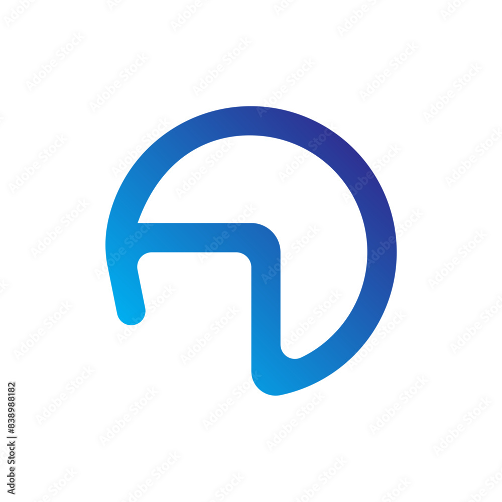 Transport and Map Gradient Blue icon Transport and Map Gradient Blue icon